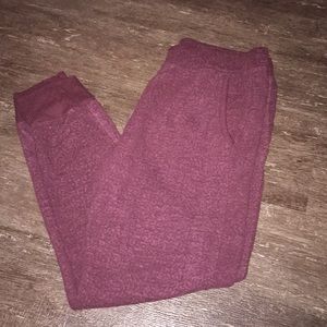 Maroon Colored Joggers